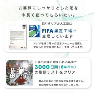 人工芝+水はけマット セット C型 10平方m...の詳細画像5