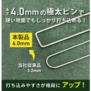 daim 直径4mm コの字ピン プロ 長さ3...の詳細画像1