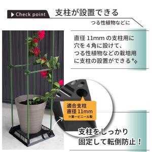 daim ブラックベース 28cm フラワース...の詳細画像4