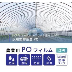 受注生産品 daim 農業用 POフィルム 透...の詳細画像2
