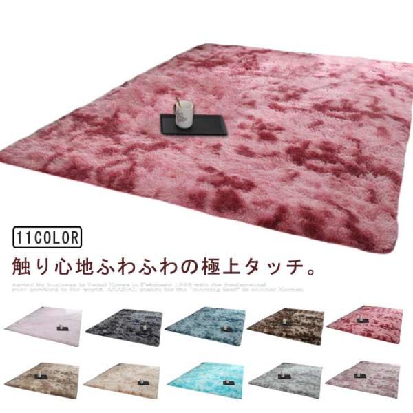 長方形 ラグ 子供部屋 おしゃれ 冬 北欧 カーペット 厚手 模様替え ラグ 高密度 一人暮らし オ...