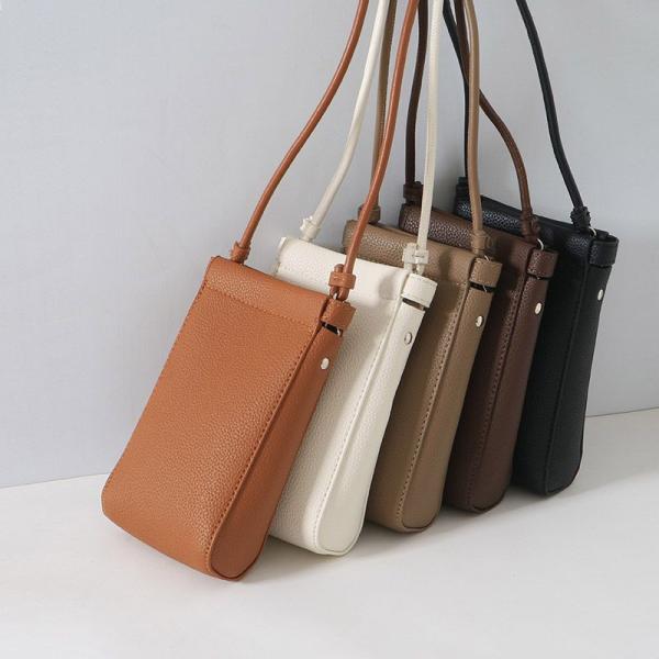 スマホポーチ スマホショルダー レディース スマホポシェット 縦 ショルダーバッグ 斜めがけ 携帯ポ...