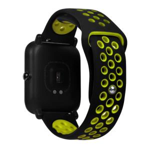 [在庫処分 セール] Xiaomi Huami Bip BIT 交換ベルト Amazfit PACE|ブラックイエロー