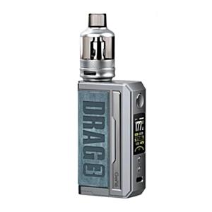 ブープー(Voopoo)　Drag 3 177W モッドキット with TPP タンクアトマイザー 5.5ml|ブルー(Blue)