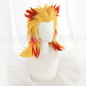 鬼滅の刃 煉獄 杏寿郎 ウィッグ れんごく コスプレ 演出