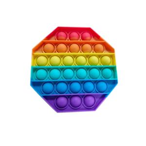 POP IT ストレス解消 プッシュポップバブル ホップイット ストレス発散 知育玩具 子供大人兼用 無限プチプチ|八角形
