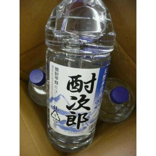 25度酎次郎4Ｌ　4本1ケース