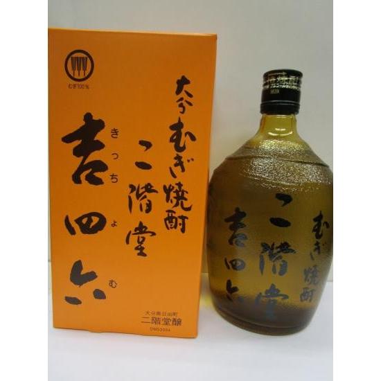 大分麦焼酎　二階堂　吉四六（きっちょむ）瓶　25度　720ml