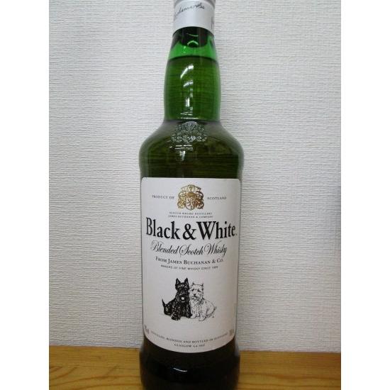 ブラック&amp;ホワイト 700ml　ウイスキー　BLACK &amp; WHITE