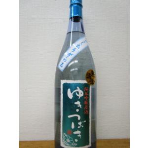 ゆきつばき　夏　純米吟醸原酒　無濾過絹ごし1800ml