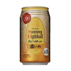 サントリー 角ハイボール 濃いめ ３５０ｍｌ（1ケース24缶入）