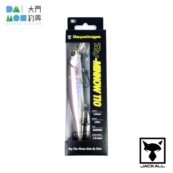 ジャッカル リボルテージ RVミノー 110SP ゴーストワカサギ / JACKALL Revolt...