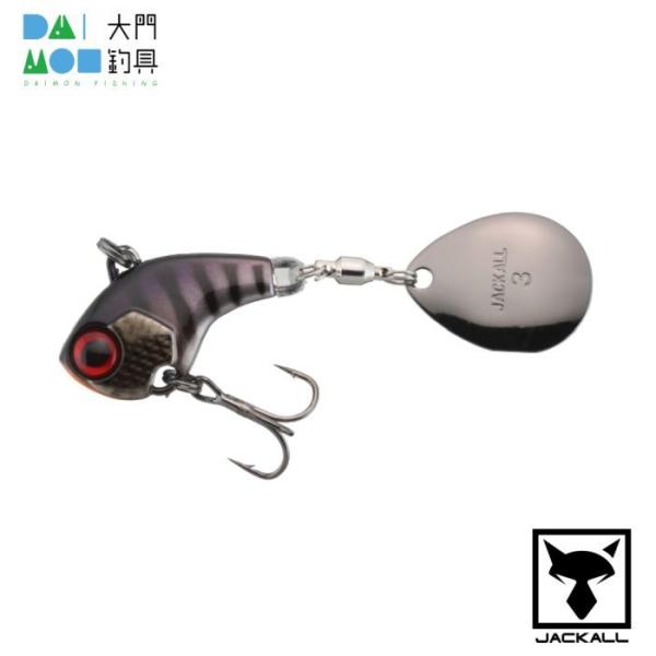 ジャッカル デラクー 1/2oz マッディブラック/ JACKAL DERACOUP スピンテールメ...