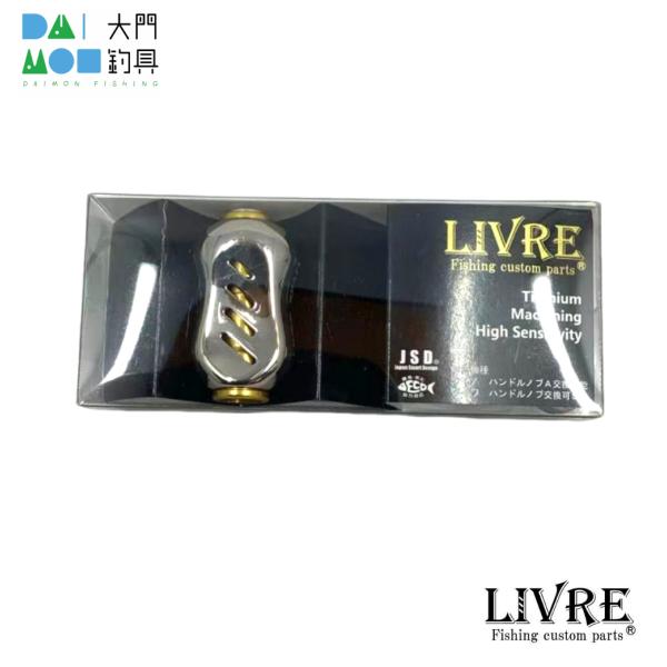 メガテック リブレ LIVRE フィーノ ノブ単体（1個）(シルバー＋ゴールド)HSGL-1 LIV...