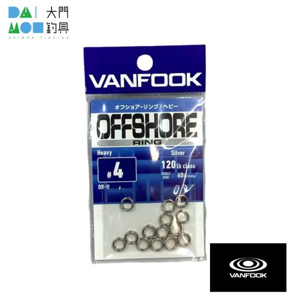ヴァンフック オフショア・リング ヘビー ORH #4 シルバー / VANFOOK