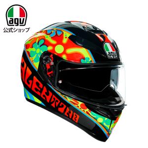 日本公式店   K-3 SV 020-ROSSI VALENCIA 2003 安心の保証付き バイク用 フルフェイスヘルメット アジアンフィット