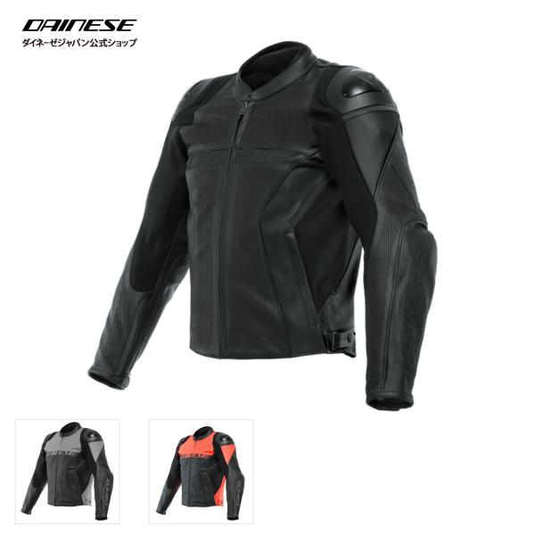 RACING 4 LEATHER JACKET PERF.