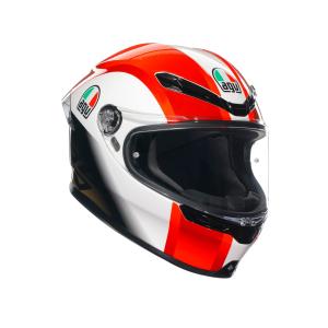 公式】K6 S JIST Asian Fit - SLASHCUT BLACK/GREY/RED バイク用 フル