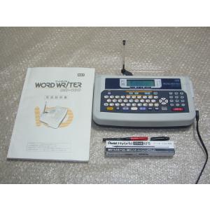 ワードライタ BL-120 ボールペン、替え芯2本、ハードケース付 マックス