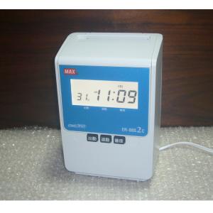 マックス（MAX） 【中古】 タイムレコーダー ER-110S5 ホワイト 集計