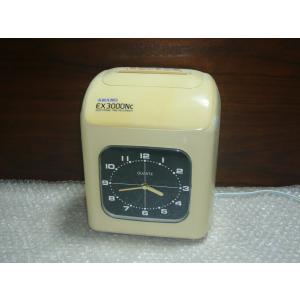 AMANO アマノ タイムレコーダー EX3000 稼働確認済　中古品 アマノ（AMANO） タイムレコーダー EX3000NC EX3000NC-W 本体 : carrot