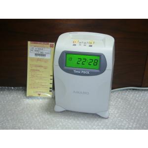 アマノ（AMANO） 動作確認済 TimeP@ck TP@C-20インク新品 タイムカード