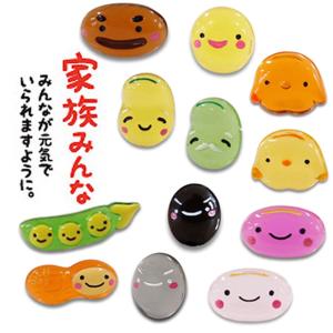 家族みんなのまめ 豆守り 豆まもり お守り キャ...の商品画像
