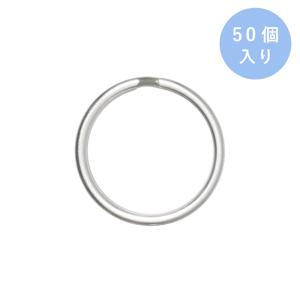 二重リング 丸押二重リング SL1.6×外25mm ステンレス生地 500個入り