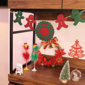 クリスマス ガーランド チェキやカードが飾れる...の詳細画像3