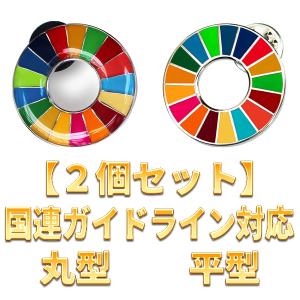 SDGs バッジ 国連 17の目標 ピンバッジ バッチ バッヂ 国連ガイドライン対応