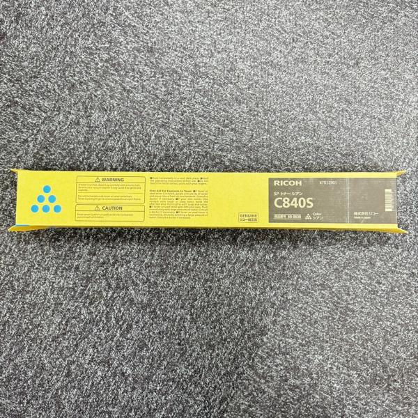C840S 在庫限り リコー RICOH 純正品 SPトナー シアン 60-0638 管57546