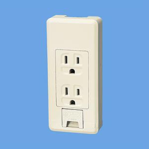 Panasonic（パナソニック） 電設資材 WG888281W 露出増設用抜け止め