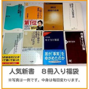 新書８冊入り福袋 教養・雑学など詰め合わせセット｜dairihanbai