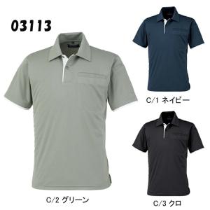 半袖ポロシャツ DAIRIKI PORO SHIRT 胸ポケット付 03113 吸汗速乾 消臭 男女兼用 5L｜dairyu21