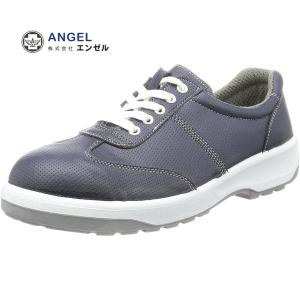 安全靴 エンゼル ANGEL AN3051B 人工皮革 安全靴スニーカー ポリウレタン2層底｜dairyu21