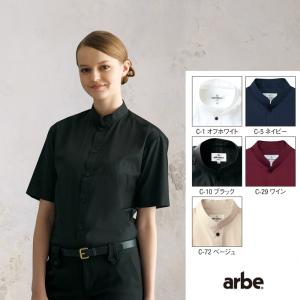 スタンドカラーシャツ 半袖 チトセ arbe c...の商品画像