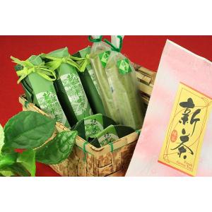 ≪母の日ギフト特集≫【2011新茶】お母さんひとやすみしてね！濃厚抹茶三昧＆大人気のさえみどり新茶セット【常温商品　送料無料】(お届け期間5月５日〜８日)