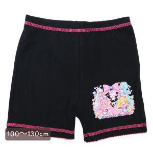 わんだふるぷりきゅあ 2分丈スパッツ 肌着 黒パン ダイアモンドリボンスタイル スパッツ プリキュア インナー