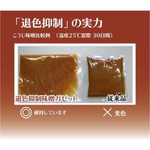 【退色抑制機能付き】 業務用味噌ガゼット1kg...の詳細画像1