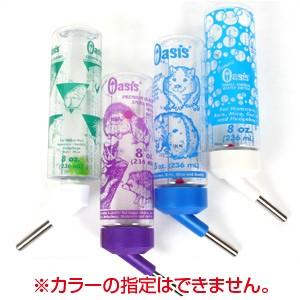 【PET】【OASIS】ウォーターボトル　スモールアニマル　クリア　8oz　※カラー指定不可※【ペット　給水器】JAN：0048054805004【NC】｜daishin-bussan2