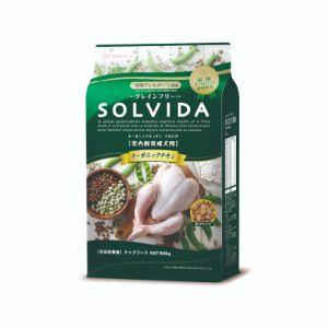 【PET】ソルビダ グレインフリー チキン 室内飼育成犬用 900g【W】