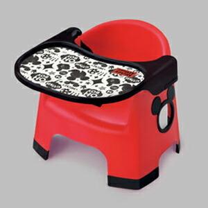 【キッズ】【ベビー】錦化成　ミッキーマウス　お食事ローチェア　レッド　★錦化成商品 品揃えNo.1★【NI】