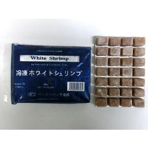 観賞魚用飼料 冷凍ホワイトシュリンプ 100g<...の商品画像