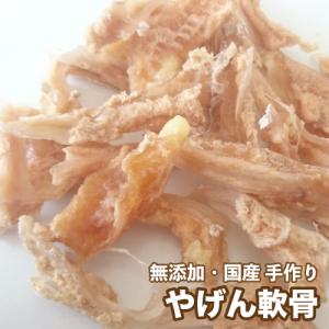 ＜送料無料＞犬 おやつ 【無添加】手作りおやつ 国産 やげん軟骨 お試し100g 鶏 なんこつ ペット ドッグフード＜メール便配送＞ P4倍【DBP】｜daishin-bussan3