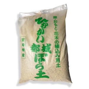 日向ボラ土　宮崎特産　ひむかい都城ぼら土　18Lひゅうが　ボラ土　ぼらつち　蘭・おもと・花木の植込み用土　※代引き不可商品※