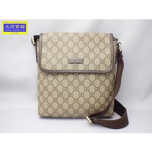 GUCCI グッチ GGスプリーム ショルダーバッグ 223666 ベージュ 中古B 【送料無料】 A-7878｜daishin78