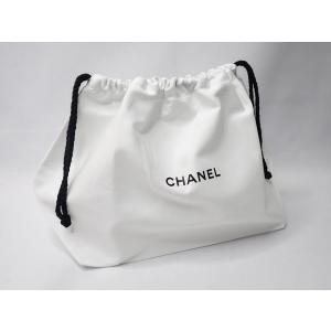 CHANEL シャネル 巾着ポーチ コットン ...の詳細画像4