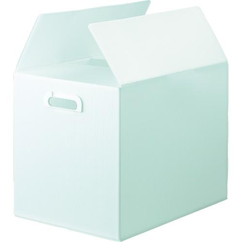 トラスコ中山 TRUSCO ダンボールプラスチックケース 5枚セット A3サイズ 取っ手穴あき 半透...