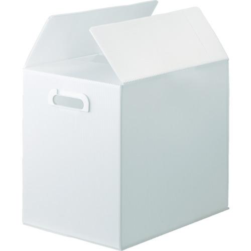 トラスコ中山 TRUSCO ダンボールプラスチックケース 5枚セット B4サイズ 取っ手穴あき 半透...