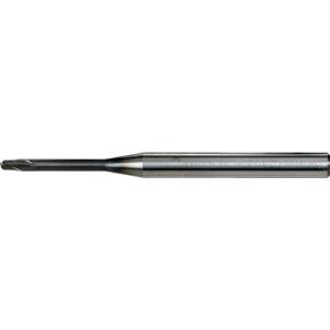 トラスコ中山 TRUSCO エンドミル 超硬ロングネックスクエアエンドミル2枚刃Φ1X5 AC40-TLNE2010-5 [1-390-8303]